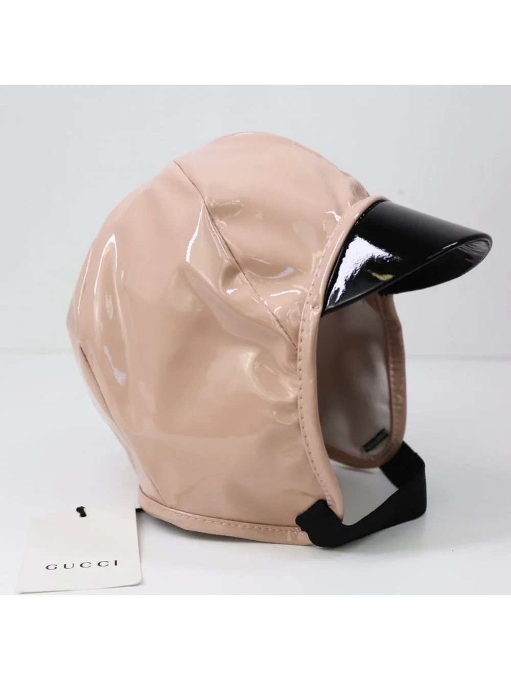 Gucci kids Patent Leather brim Cap / kids hat in size L
